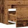 vidaXL Skř&iacute;ňka pod umyvadlo old wood 90x38,5x45 cm kompozitn&iacute; dřevo