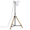 vidaXL Stojací lampa 25 W bílá 75 x 75 x 90–150 cm E27
