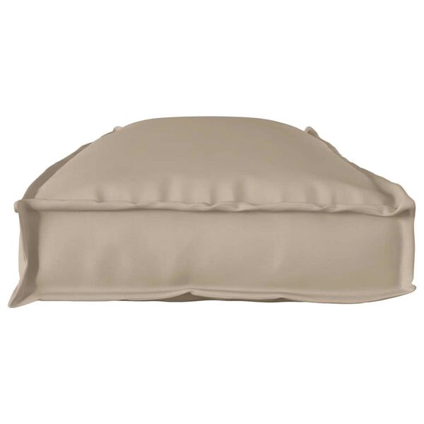 vidaXL Polstr na paletovou lavici Taupe 110 x 40 x 8 cm