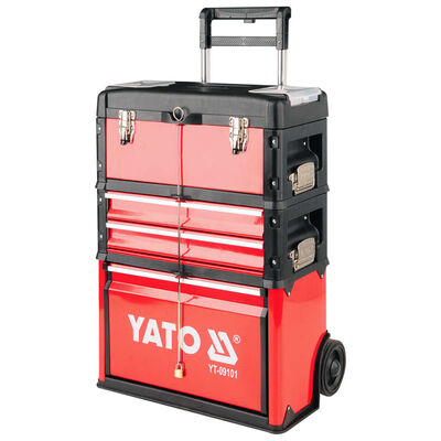 YATO Pojízdný box na nářadí se 3 zásuvkami 52 x 32 x 72 cm