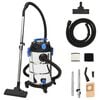 vidaXL Vysavač na suché a mokré vysávání 1 200 W 30 l stříbrný