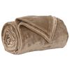 vidaXL Přehoz Velbloud&iacute; 150 x 200 cm 0.78 kg Fleece