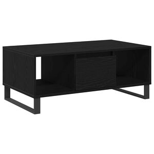 vidaXL Konferenčn&iacute; stolek Čern&yacute; dub 90 x 50 x 36.5 cm Kompozitn&iacute; dřevo
