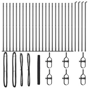 vidaXL Plotov&yacute; sloupek. &Scaron;ed&aacute;