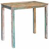 vidaXL Barov&yacute; stůl 110 x 55 x 100 cm Masivn&iacute; znovu použit&eacute; dřevo