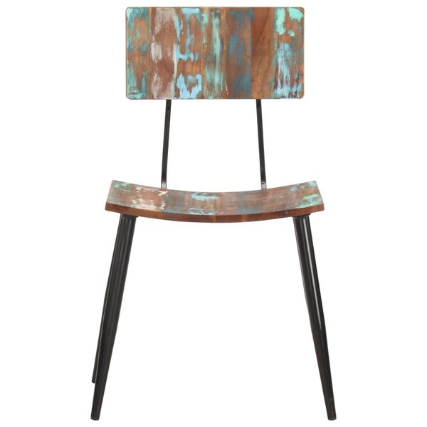 vidaXL Jídelní židle 4 ks masivní recyklované dřevo