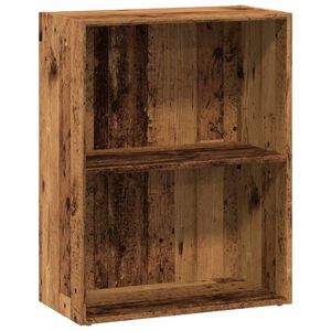 vidaXL Knihovna old wood 60 x 30 x 77 cm kompozitn&iacute; dřevo