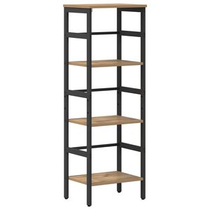 vidaXL Knihovna 3 &uacute;rovn&iacute; 40 x 29,5 x 115 cm Kompozitn&iacute; dřevo