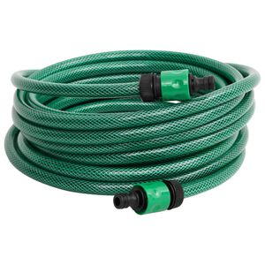 vidaXL Baz&eacute;nov&aacute; hadice zelen&aacute; 20 m PVC
