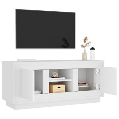 vidaXL TV skříňka bílá 102 x 35 x 45 cm kompozitní dřevo