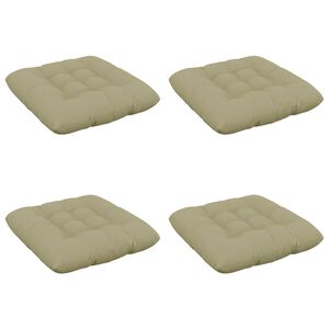 vidaXL Pol&scaron;t&aacute;ře na sedadla VIANEN 4 ks 100% polyester Světl&aacute; zelen&aacute;