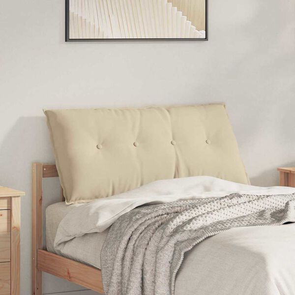 vidaXL Pol&scaron;t&aacute;ř na z&aacute;da Kr&eacute;mov&aacute; 100 x 50 cm Mikrovl&aacute;kno