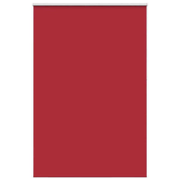 vidaXL Roleta zatemňovac&iacute; červen&aacute; &scaron;&iacute;řka l&aacute;tky 151,6 cm polyester