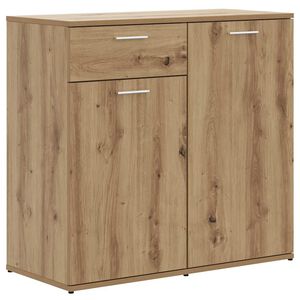 vidaXL Př&iacute;born&iacute;k dub artisan 80 x 36 x 75 cm kompozitn&iacute; dřevo