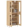 vidaXL Skř&iacute;ň highboard dub sonoma 69,5 x 34 x 180 cm kompozitn&iacute; dřevo