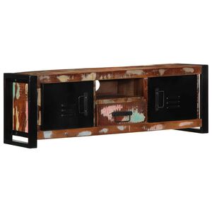 vidaXL TV skř&iacute;ňka 100x30x35 cm masivn&iacute; recyklovan&eacute; dřevo