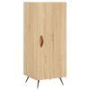 vidaXL Skř&iacute;ň highboard dub sonoma 34,5 x 34 x 180 cm kompozitn&iacute; dřevo