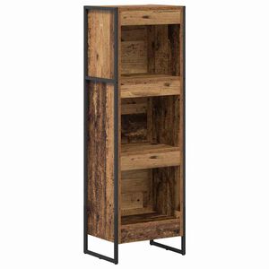 vidaXL Knihovna 40 x 30 x 121 cm Kompozitn&iacute; dřevo Star&eacute; dřevo