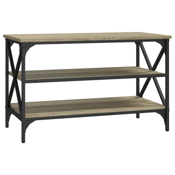 vidaXL TV skř&iacute;ňka dub sonoma 80 x 40 x 50 cm kompozitn&iacute; dřevo