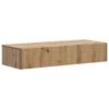vidaXL N&aacute;stěnn&yacute; bočn&iacute; stůl Dub artisan 87,5 x 34,5 x 17 cm