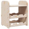 vidaXL Reg&aacute;l na v&iacute;no s horn&iacute; polic&iacute; 33x25x37 cm masivn&iacute; borov&eacute; dřevo