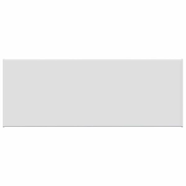 vidaXL Parapet okna B&iacute;l&aacute; 80 x 30 x 4,5 cm PVC