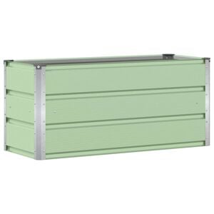 vidaXL Truhl&iacute;k Zelen&aacute; 100 x 40 x 45 cm Ocel