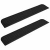 vidaXL N&aacute;jezdov&eacute; rampy 2 ks 110 x 21 x 2,5 cm guma