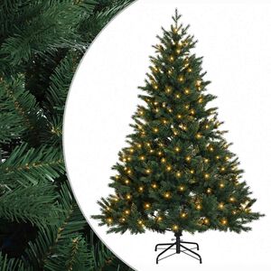vidaXL Uměl&yacute; Skl&aacute;dac&iacute; V&aacute;nočn&iacute; Strom 120 cm 150 LED Tepl&aacute; b&iacute;l&aacute;