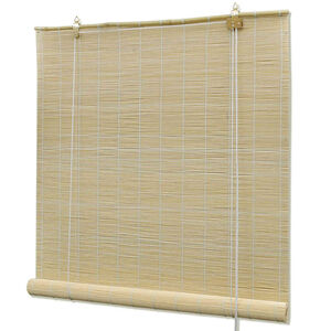 vidaXL Bambusov&aacute; roleta 140 x 220 cm př&iacute;rodn&iacute;