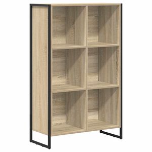 vidaXL Knihovna Dub sonoma 68 x 30 x 108 cm Kompozitn&iacute; dřevo