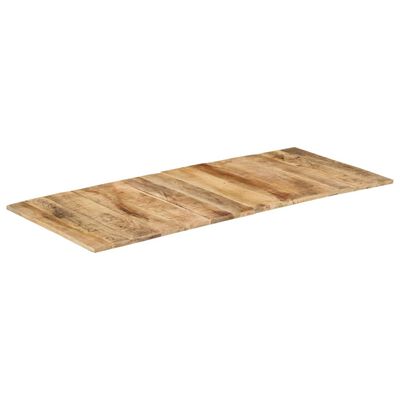 vidaXL Stolní deska 140 x 60 x (1,5–1,6) cm hrubé mangovníkové dřevo