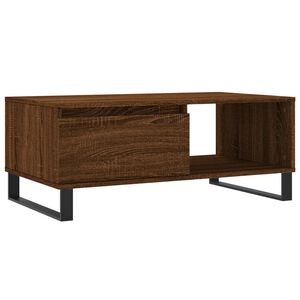 vidaXL Konferenčn&iacute; stolek hněd&yacute; dub 90 x 50 x 36,5 cm kompozitn&iacute; dřevo