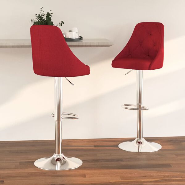 vidaXL Barov&eacute; židle 2 ks v&iacute;nov&eacute; textil