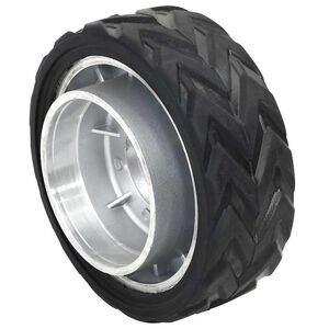 vidaXL Opěrn&eacute; kolo k př&iacute;věsu &Oslash; 19,5 x 10 cm hlin&iacute;k a pryž