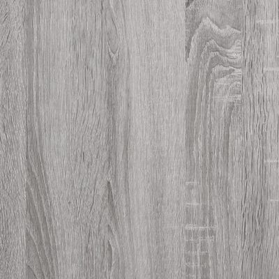 vidaXL Lavice s botníkem šedá sonoma 102 x 32 x 50 cm kompozitní dřevo