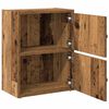 vidaXL Knihovna starého dřeva 40x24x52 cm kompozitní dřevo