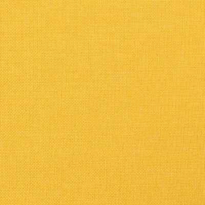 vidaXL 2místná rozkládací pohovka žlutá textil