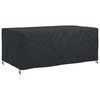 vidaXL Pokryv na n&aacute;bytek Jednobarevn&yacute; Čern&aacute; 240 x 140 x 90 cm 210D