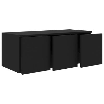 vidaXL TV stolek černý 80 x 34 x 30 cm dřevotříska