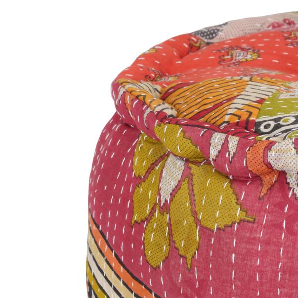 vidaXL Taburety a koberec 3 ks textil patchwork