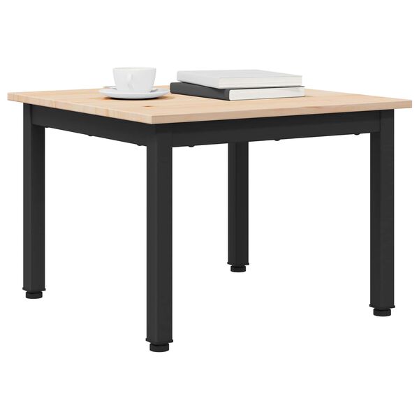 vidaXL Konferenčn&iacute; stolek Př&iacute;rodn&iacute; 50 x 50 x 36 cm