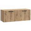 vidaXL N&aacute;stěnn&aacute; TV skř&iacute;ň 78,5 x 31 x 30 cm Dub artisan
