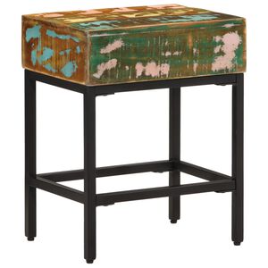 vidaXL Odkl&aacute;dac&iacute; stolek 40 x 30 x 51 cm masivn&iacute; recyklovan&eacute; dřevo