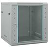 vidaXL S&iacute;ťov&yacute; kabinet s &uacute;loži&scaron;těm &Scaron;ed&aacute; 60 x 45 x 65 cm Ocel