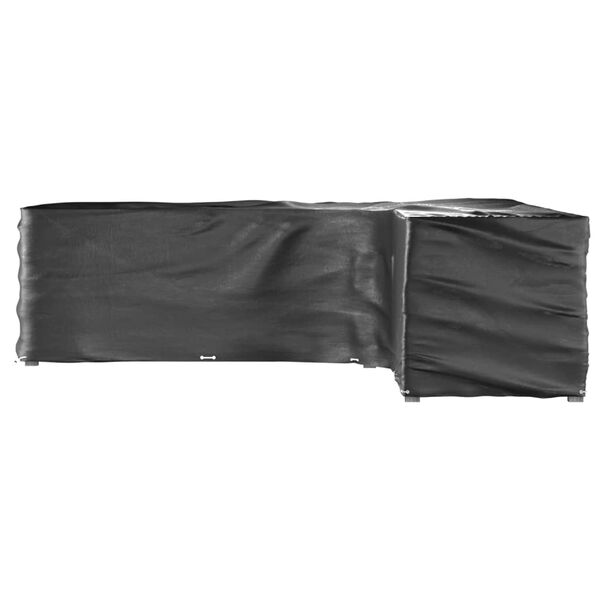 vidaXL Plachty na zahradn&iacute; n&aacute;bytek tvar L 2 ks 20 oček 300x300x90 cm