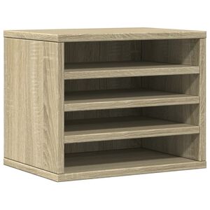 vidaXL Stoln&iacute; organiz&eacute;r dub sonoma 36 x 26 x 29,5 cm kompozitn&iacute; dřevo
