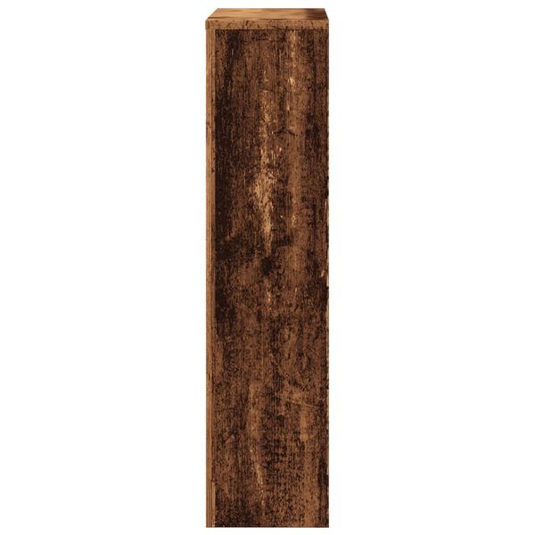 vidaXL Kryt na radiátor old wood 78 x 20 x 82 cm kompozitní dřevo