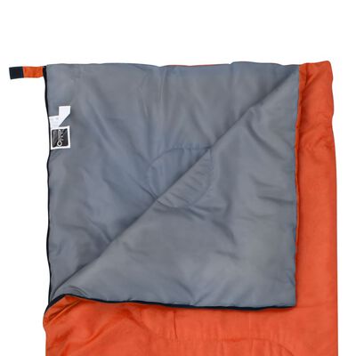 vidaXL Lehký dětský spací pytel dekový oranžový 670 g 15 °C