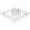 vidaXL Gabionov&yacute; truhl&iacute;k pozinkovan&aacute; ocel 120 x 120 x 20 cm